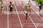 Kaliese Spencer (Jamaica) wins the 400 metres hurdles at the Commonwealth Games, Glasgow. Photo: David T. Hewitson/Sports for All Pics
